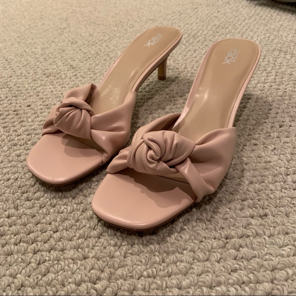 Lena Knotted Strap Mule Sandal